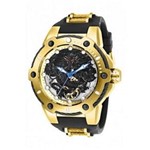 Ficha técnica e caractérísticas do produto Invicta Bolt Mens Mechanical 52mm Gold Case Gold, Black Dial - Modelo 26315