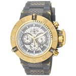 Ficha técnica e caractérísticas do produto Invicta Men`s Subaqua Chrono Quartz 200m Stainless Steel / Silicone Watch 24369