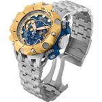 Ficha técnica e caractérísticas do produto Invicta Reserve Chronograph Quartz Blue Dial Men's Watch 27789
