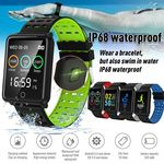 Ficha técnica e caractérísticas do produto Ip68 Impermeável Relógio Inteligente Heart Rate Monitor Bracelete Pulseira Para Ios E Android