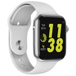 Ficha técnica e caractérísticas do produto Iwo 8 Relógio Smartwatch 44mm Ios/android Monitor Passo Batimentos Sono - Branco - I Smart