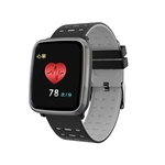 Ficha técnica e caractérísticas do produto K02 relógio inteligente Homens Mulheres de Fitness Rastreador HD de tela inteligente Pulseira Heart Rate Monitor Sports relógio inteligente