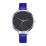 Ficha técnica e caractérísticas do produto K085-YC Casual Moda Feminina relógio de quartzo Couro Strap Mulheres Quartz Assista