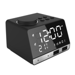 Ficha técnica e caractérísticas do produto K11 Rádio Despertador Falante Áudio Tablet Dual Display Led Relógio Despertador