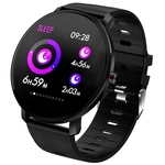 Ficha técnica e caractérísticas do produto K9 relógio inteligente IP68 impermeável 1,3 polegadas IPS cor da tela do Bluetooth 4.0 Heart Rate Monitor de Fitness Rastreador Sports Smartwatch