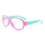 Ficha técnica e caractérísticas do produto KBS8187Healthy Silicone Óculos flexível Óculos Frames Crianças Óculos Frames