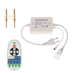 Ficha técnica e caractérísticas do produto 23-Key LED Controle Remoto Dimmer Para Single Color Strip Light 220VEU Plug