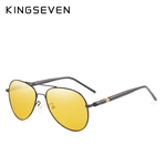 Ficha técnica e caractérísticas do produto Kingseven 2017 Femininos Óculos de sol óculos de visão noturna HD Polarizer Óculos de sol Men Driving Eyewear Masculino Mulheres Acessórios