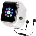 Ficha técnica e caractérísticas do produto Kit 1 Relógio Smartwatch A1 + 1 Fone Bluetooh Original