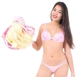 Ficha técnica e caractérísticas do produto Kit 100 conjuntos lingerie feminino poliamida com/sem renda com bojo calcinha tradicional modelos sortidos lisos/estampados uso diário