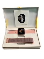 Relógio Inteligente Smartwatch Feminino F10 Rose Android Ios