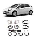 Ficha técnica e caractérísticas do produto Kit Farol Milha Fiat Punto 2007 a 2012 Botão Mod. Orig Sl-091010I