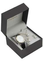 Ficha técnica e caractérísticas do produto Kit 3pçs Relógio Champion CN28287D Preto/Dourado