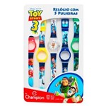 Ficha técnica e caractérísticas do produto Kit Relógio Champion Troca Pulseiras Toy Story - Dy28005X-Ts