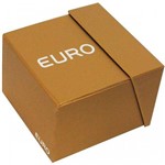 Ficha técnica e caractérísticas do produto Kit Relógio Euro Turquesa Prata Eu2033aj/k3k