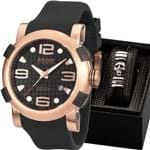 Kit Relógio Magnum Masculino Scubadiver com Pulseira MA30801C