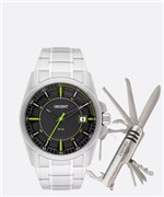 Ficha técnica e caractérísticas do produto Kit Relógio Masculino Orient MBSS1317 K275