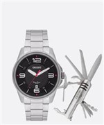 Ficha técnica e caractérísticas do produto Kit Relógio Masculino Orient MBSS1288 K255P2SX