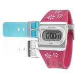 Kit Relógio Mormaii Feminino Acquarela Troca Pulseiras - FZAQ-8K - Technos