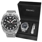 Ficha técnica e caractérísticas do produto Kit Relógio Seiko Sports Automático SRP739B1