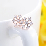 Ficha técnica e caractérísticas do produto Korean Style Star Studded diamante Ear Studs Ear Nails Brincos de j¨®ias mulheres