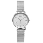 Ficha técnica e caractérísticas do produto JIA Ladies Waterproof Eletrônica Quartz Veja com fivela de cinto para Casual Escritório Campus watch