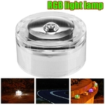 Ficha técnica e caractérísticas do produto Lagoa Paisagem À Prova D 'Água de Energia Solar RGB LED Night Light Outdoor Garden Pool View Enterrado Lâmpada Quadrada Sete Cores Mudando a Iluminação