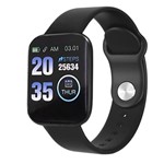 Ficha técnica e caractérísticas do produto Lançamento - Relógio Smartband LH719 Smartwatch Android e IOS, Bluetooth e Notificações - Preto - Lh Smart
