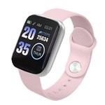 Ficha técnica e caractérísticas do produto Lançamento - Relógio Smartband LH719 Smartwatch Android e IOS, Bluetooth e Notificações - Rosa - D Smart