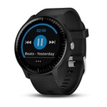 Lançamento Vívoactive 3 Music - Preto - Smartwatch Gps Premium Bem Estar com Música