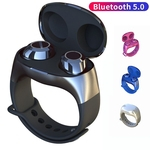 Ficha técnica e caractérísticas do produto LAR TWS Bluetooth 5.0 fone de ouvido sem fio com pulseira portátil com caixa de carregamento Redução de ruído de controle de voz