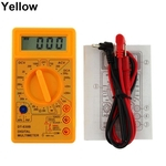 Ficha técnica e caractérísticas do produto LCD Digital Voltímetro Amperímetro Ohmímetro Multímetro Volt AC DC Tester Meter