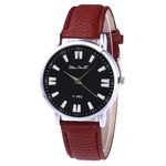 Ficha técnica e caractérísticas do produto Leather Strap rel¨®gio de quartzo F362-A de Mulheres Rel¨®gios de pulso Ladies Top Girl marca Quartzwatch Caf¨¦