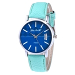 Ficha técnica e caractérísticas do produto Leather Strap rel¨®gio de quartzo F339 Um Mulheres DO Rel¨®gios de pulso Ladies Top Girl marca Quartzwatch