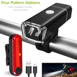 Ficha técnica e caractérísticas do produto JIA LED da bicicleta Luzes Set USB recarregável Ciclo Montanha Frente Verso Farol Bicycle light