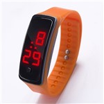 Moda Digital Display LED Sports Jelly Silicone Band Homens Mulheres Relógio De Pulso