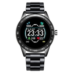 Ficha técnica e caractérísticas do produto LG0109 Smart Watch Homens Pedômetro Smartwatch Health Monitor de freqüência cardíaca
