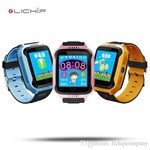LICIHP L321 Crianças GPS relógio com tela sensível ao toque do cartão sim q529 q528 luz da lâmpada telefone do relógio inteligente