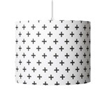 Lustre Cross Preto e Branco