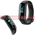 Ficha técnica e caractérísticas do produto M3 Bluetooth Smart Watch Health Bracelet Fitness