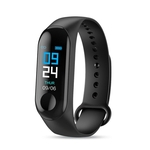 Ficha técnica e caractérísticas do produto Amyove M3 Smartband de Fitness Rastreador inteligente Pulseira Blood Pressure Monitor de Freqüência Cardíaca impermeável inteligente Banda