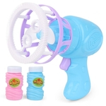 Ficha técnica e caractérísticas do produto LOS Magic Bubble Blower máquina elétrica automática fabricante de bolha Mini Fan Crianças Outdoor Brinquedos Fontes do casamento