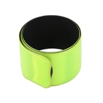 Ficha técnica e caractérísticas do produto MagiDeal Bracelete Reflexivo Pulseira Pulso Tornozelo Braço Banda Montado 30CM Verde