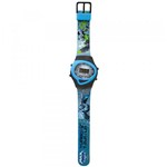 Max Steel Relógio Digital Esportivo Clássico Azul - Fun Divirta-Se