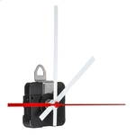 Ficha técnica e caractérísticas do produto Mecanismo de movimento de relógio silencioso para trás reverso branco e vermelho Kit DIY