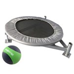 Ficha técnica e caractérísticas do produto Medicene Ball 5K Rebounder ProAction G166 - Preto/ Verde