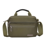 Ficha técnica e caractérísticas do produto Men Fashion Pocket Solid Unisex Shoulder Handbag Casual Bag Waterproof Bag