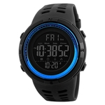 Ficha técnica e caractérísticas do produto Mens Sports Dive 50m Digital LED Militar Casual relógios de pulso Eletrônica