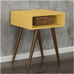 Ficha técnica e caractérísticas do produto Mesa de Canto Retrô Rt 3025 Amarelo - Movel Bento - Amarelo