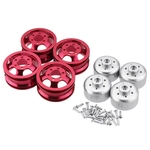 Ficha técnica e caractérísticas do produto FLY Metal atualizado Roda de carro RC Hub para 1/16 WPL B14 B16 B24 C14 C24 B16 B36 JJRC MN RC Veículo Modelo wheel